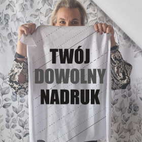 PANEL (75cm x 80cm) -  WITH CUSTOM PRINT - Cotton woven fabric