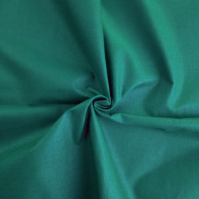 GREEN - Cotton woven fabric