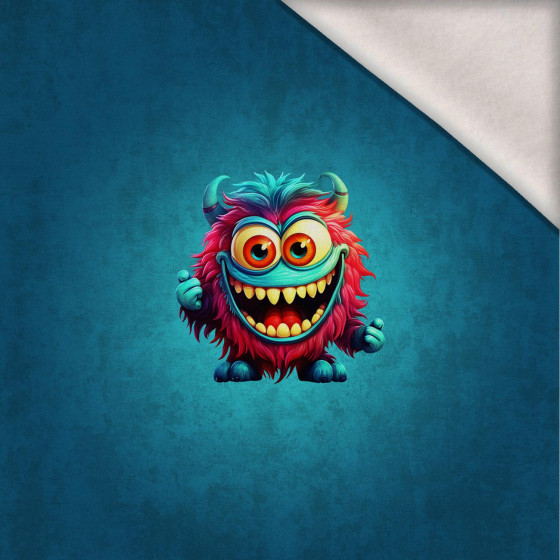 MONSTER CUTE HALLOWEEN WZ. 4 -  PANEL (60cm x 50cm) brushed knitwear with elastane ITY