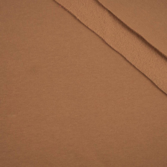 D-10 CARAMEL - thick brushed sweatshirt D300