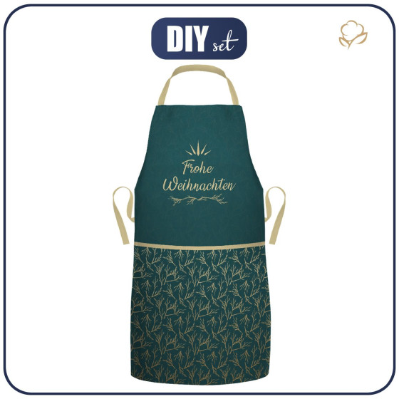 CHRISTMAS APRON - Frohe Weihnachten / CHRISTMAS TWIGS