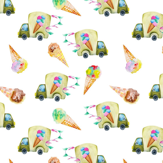 ICE CREAM TRUCKS (COLORFUL TRANSPORT)