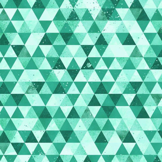 SMALL TRIANGLES / green 