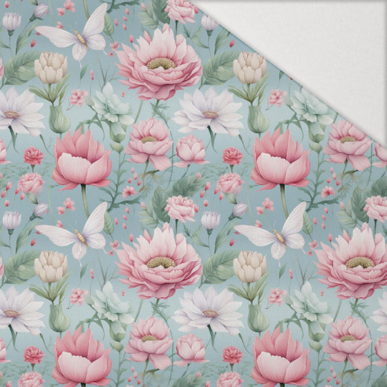 FAIRY WORLD wz.11 (FLOWERS) - Hydrophobic brushed knit