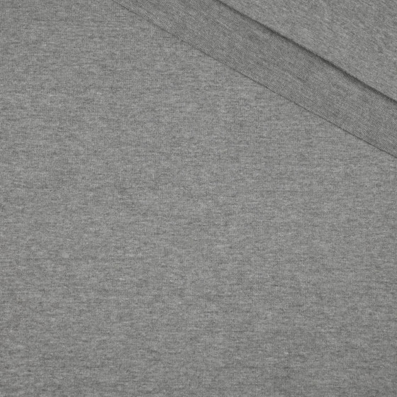 D-190 ECO MELANGE - looped knitwear with elastan 