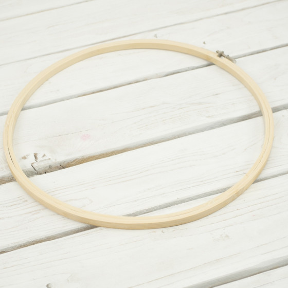 Embroidery Wooden Hoop - 30 cm