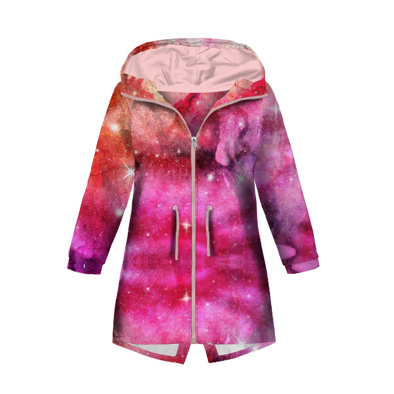 DĚTSKÁ BUNDA PARKA (ARIEL) - Akvarelová galaxie Vz. 6 - softshell