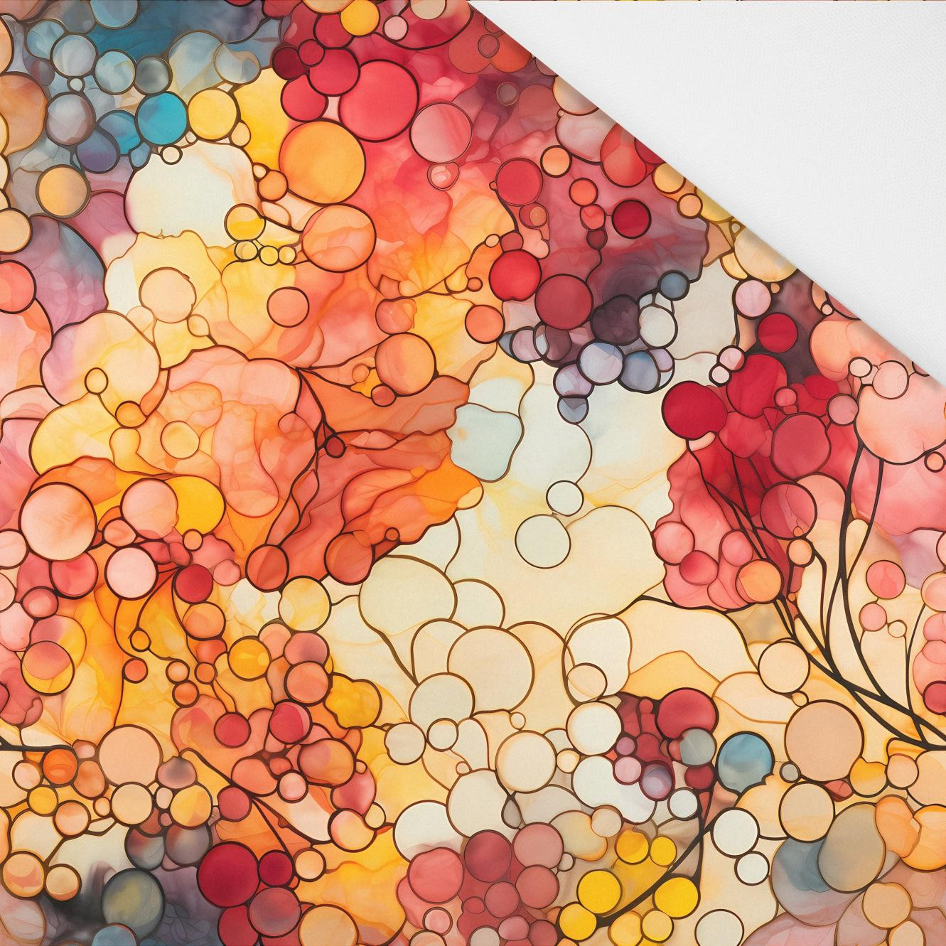 AUTUMN TIME VZ. 11 - Hydrofobní česaná teplákovina