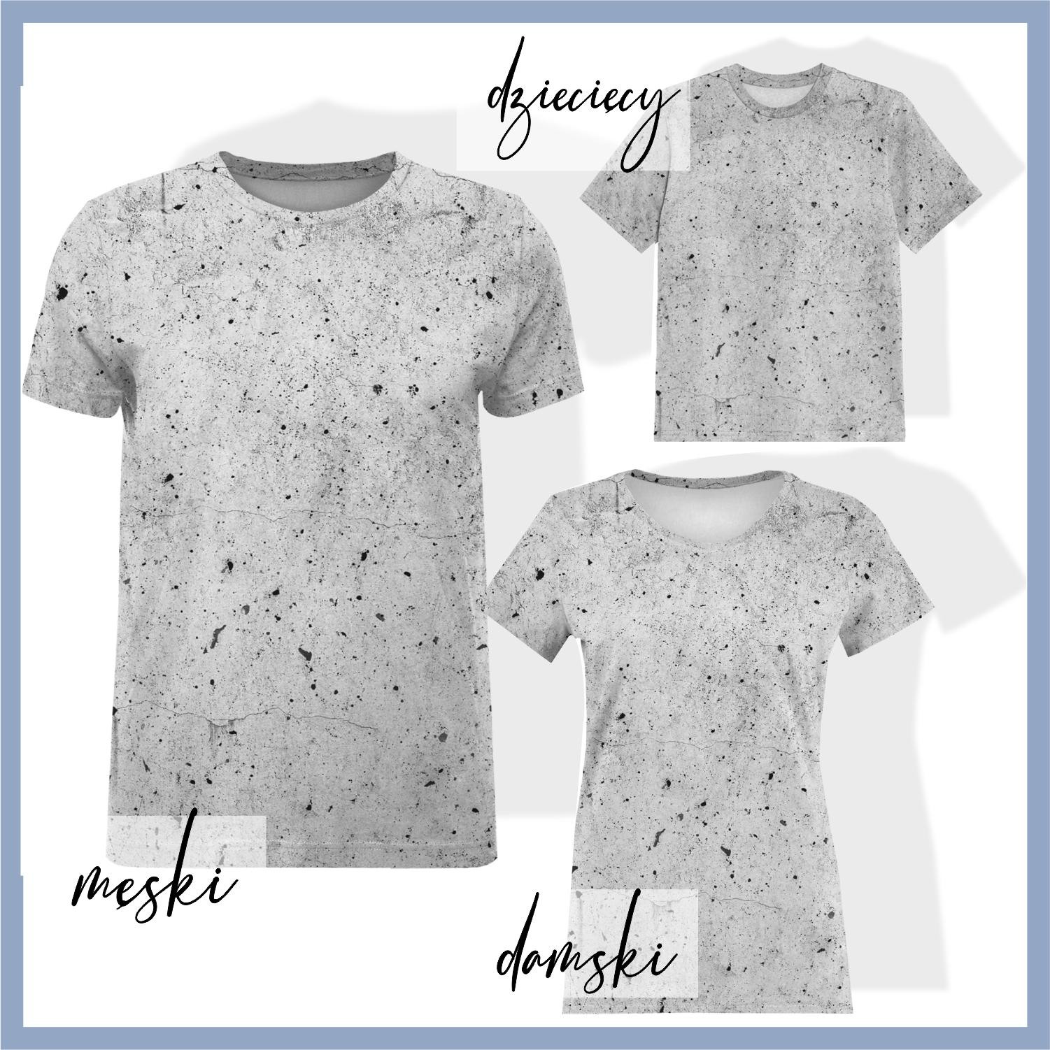 DĚTSKÉ TRIČKO - BETON - single jersey