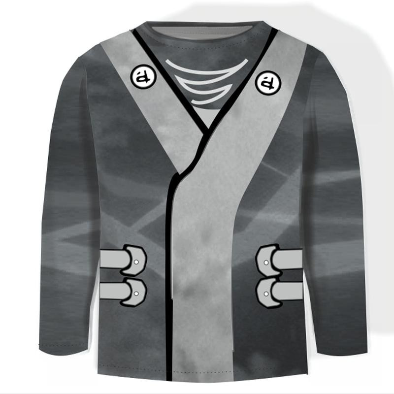 LONGSLEEVE - ČERNÝ NINJA - single jersey