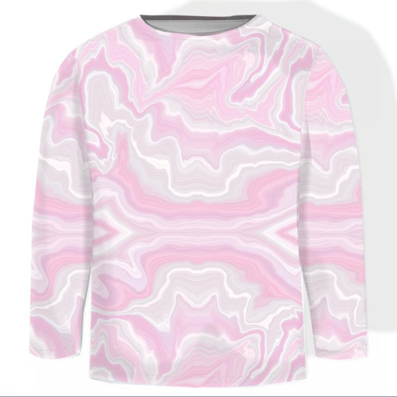 LONGSLEEVE - AKVARELY vz. 1 - single jersey