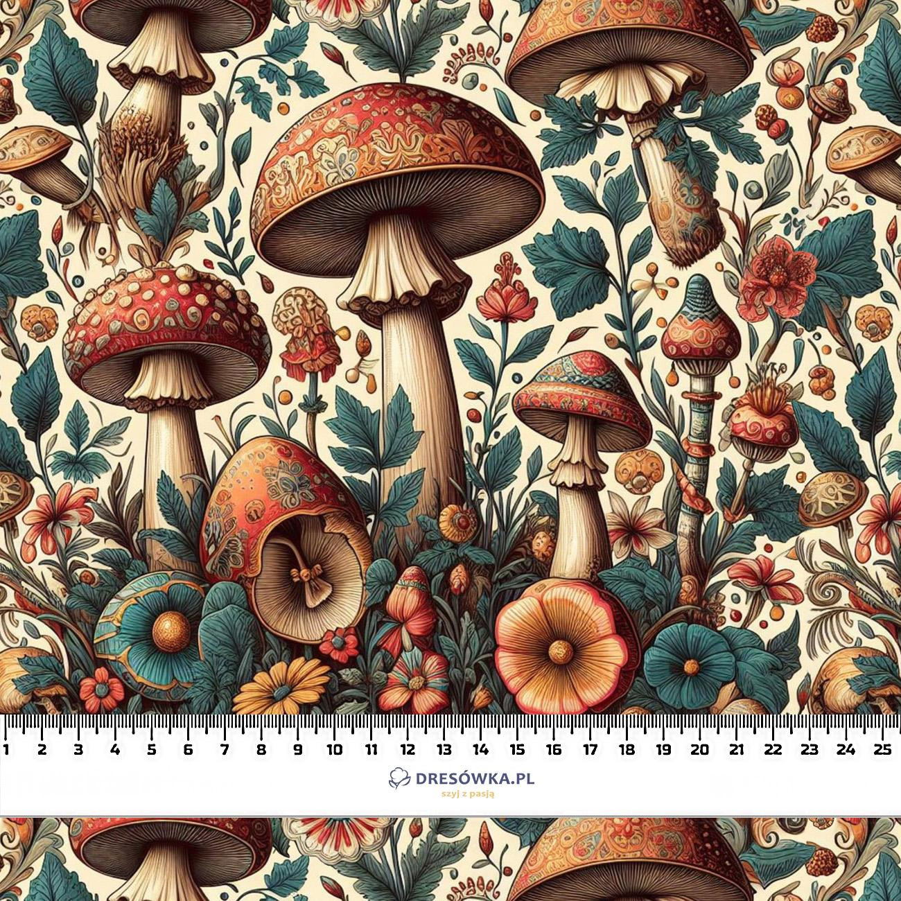 BOTANICAL FOREST wz.4 - tkanina bawełniana