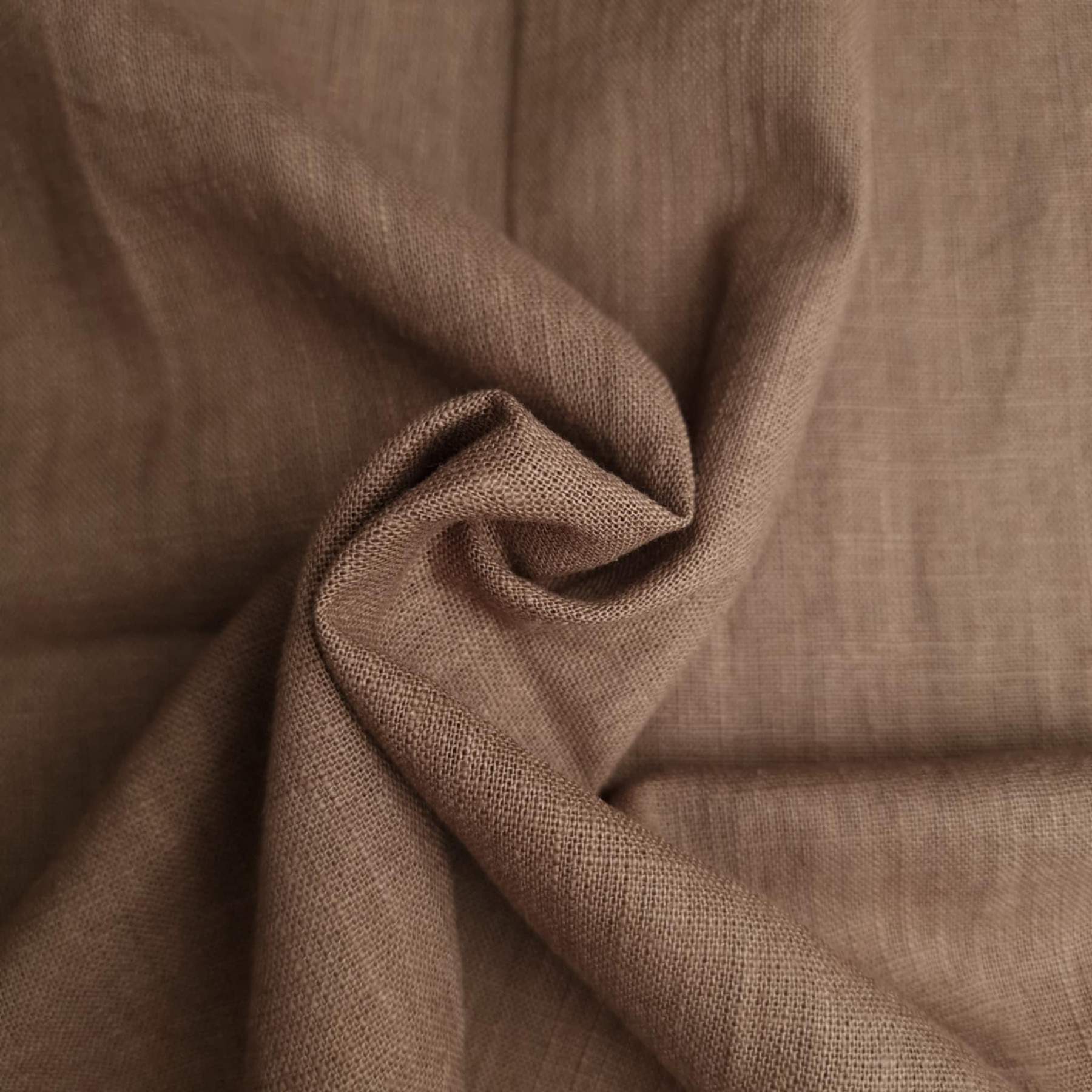 Ramie s bavlnou - BROWN