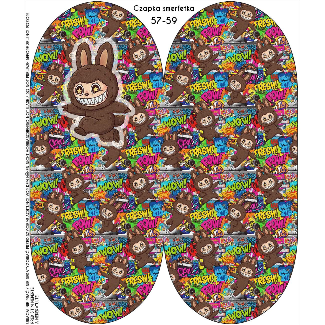 ČEPICE “Šmoulinka” - CREEPY CUTE WZ.4 / Velikost na výběr