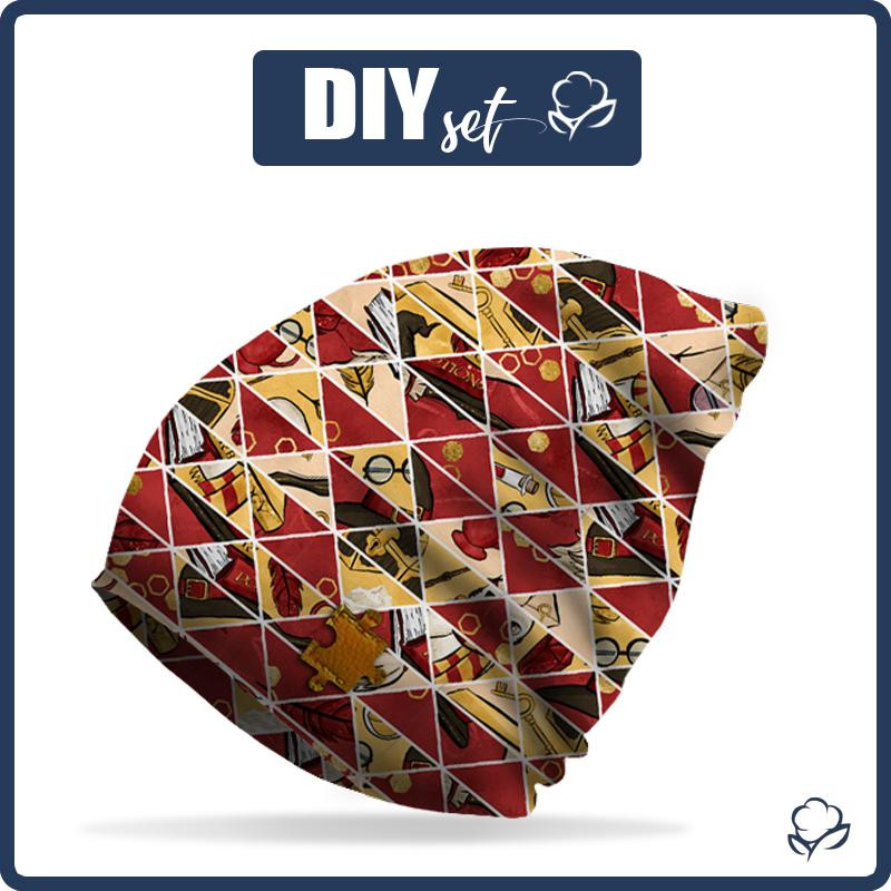 ČEPICE “Šmoulinka” - KOUZELNÁ MOZAIKA (KOUZELNÁ ŠKOLA) / Velikost na výběr