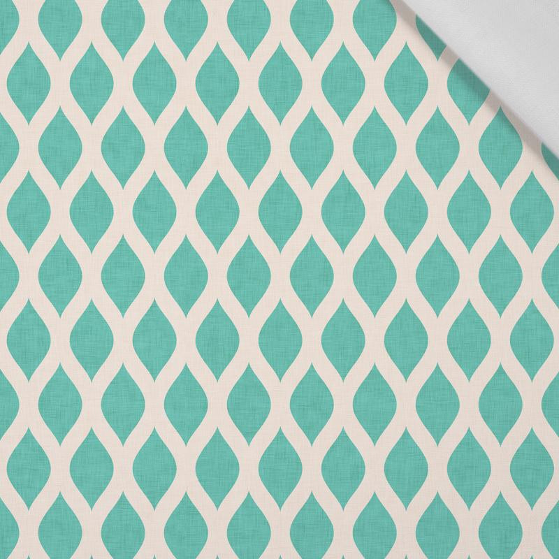 ŘETĚZY ( ecru ) / patinový - bavlněná tkanina