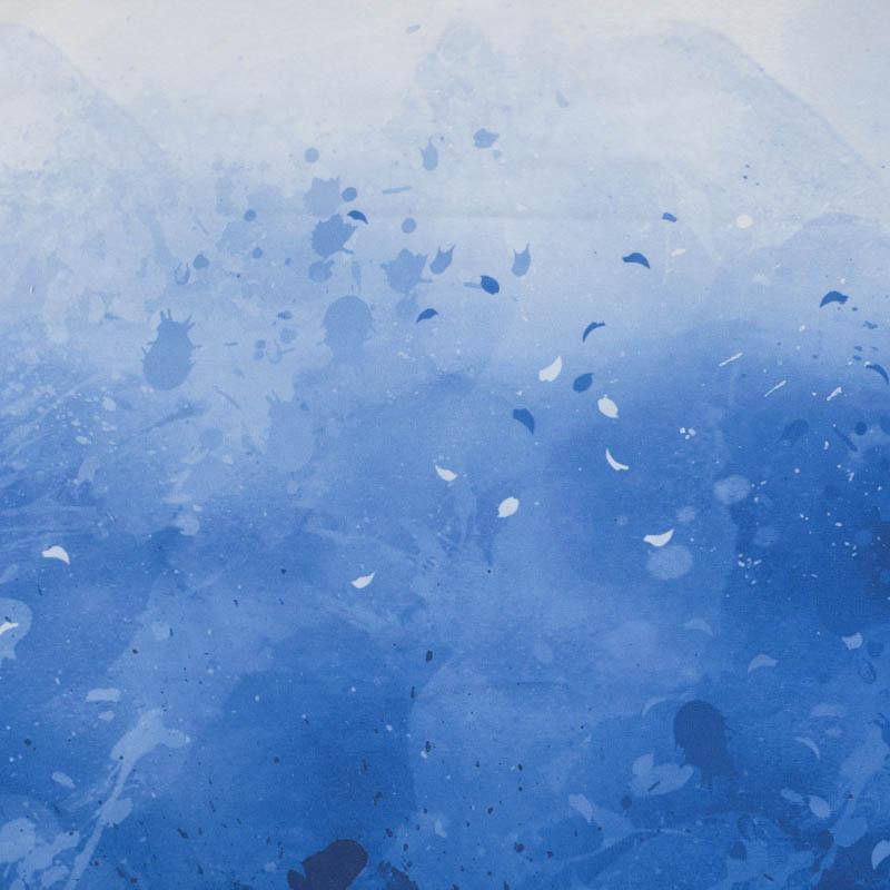 SKVRNY (classic blue) - panel teplákovina