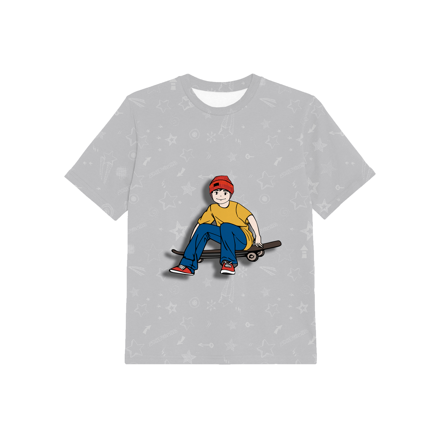 2-PACK - DĚTSKÉ TRIČKO - SKATE - Sada šití