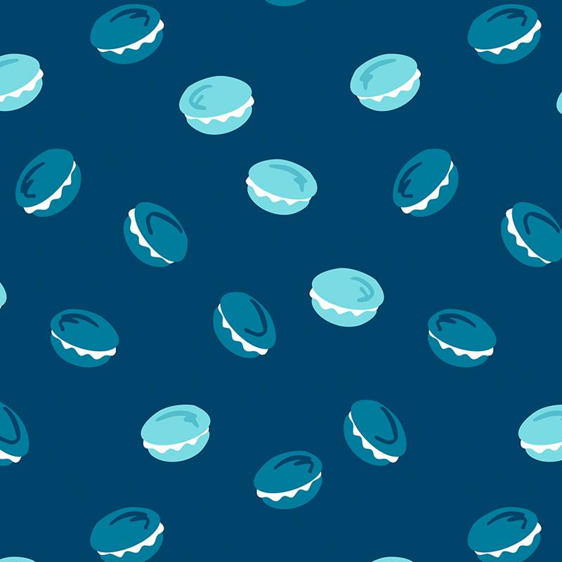 Macarons ( J'adore Paris) / aqua