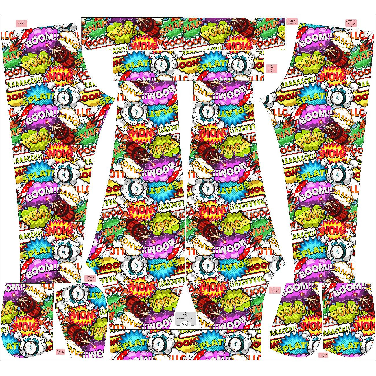 Pánské joggery (GREG) - KOMIKS 2.0 - Sada šití