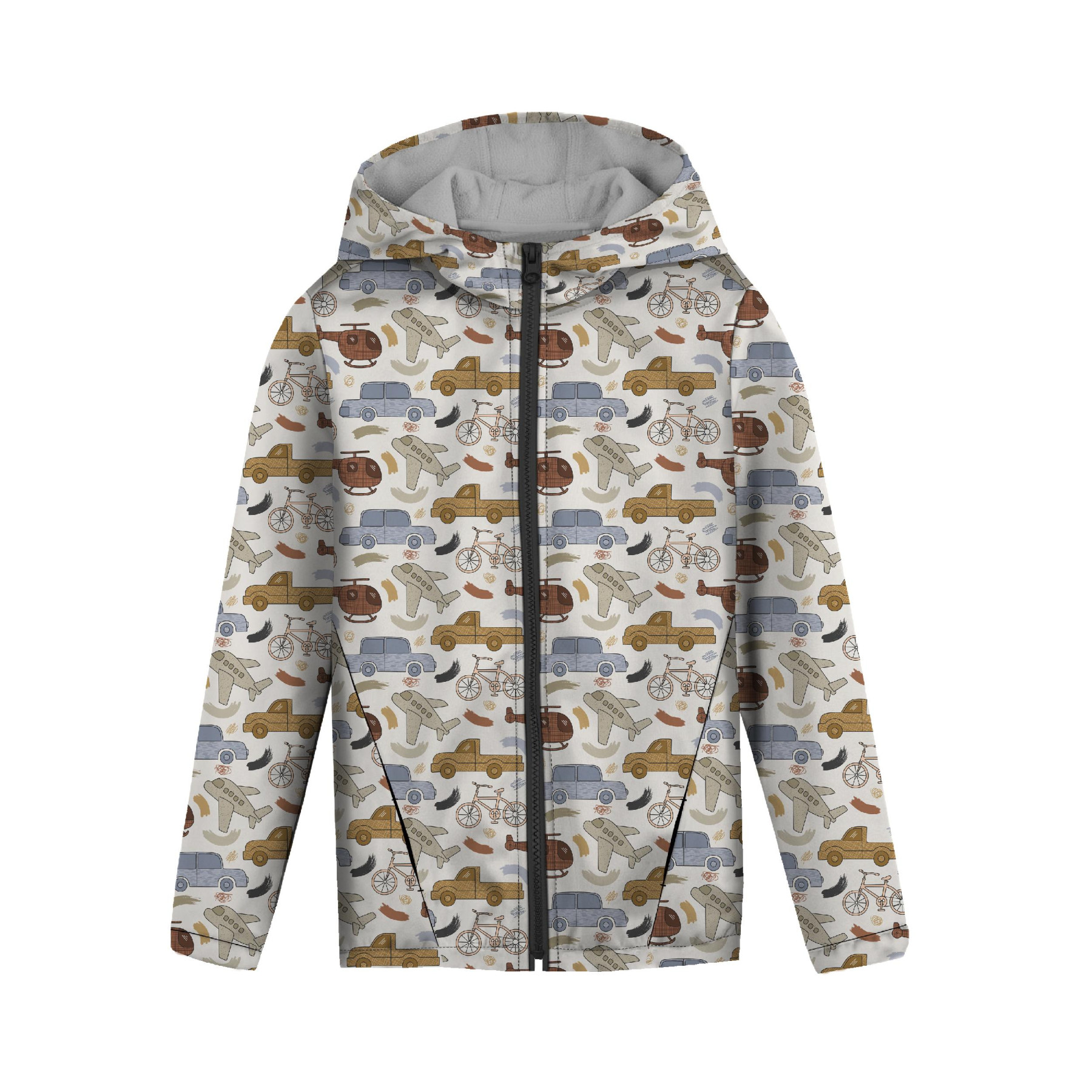 DĚTSKÁ BUNDA BUNNY (ZOE) - VOZIDLA vz. 3 - Sada šití