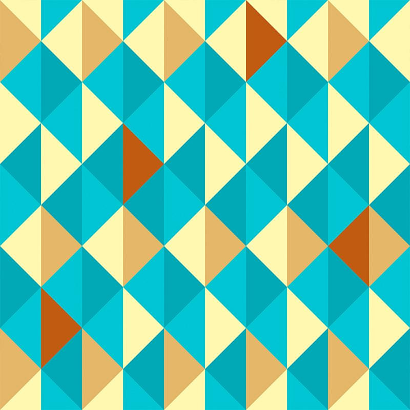 MOZAIKA - bavlněná tkanina