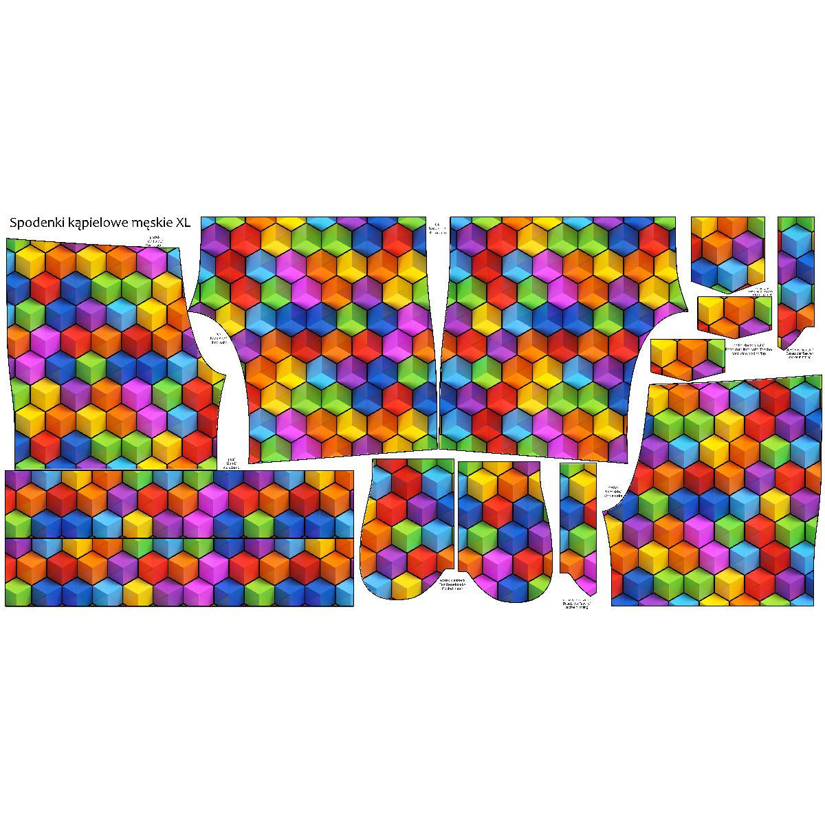 Pánské koupací šortky  - CUBE
