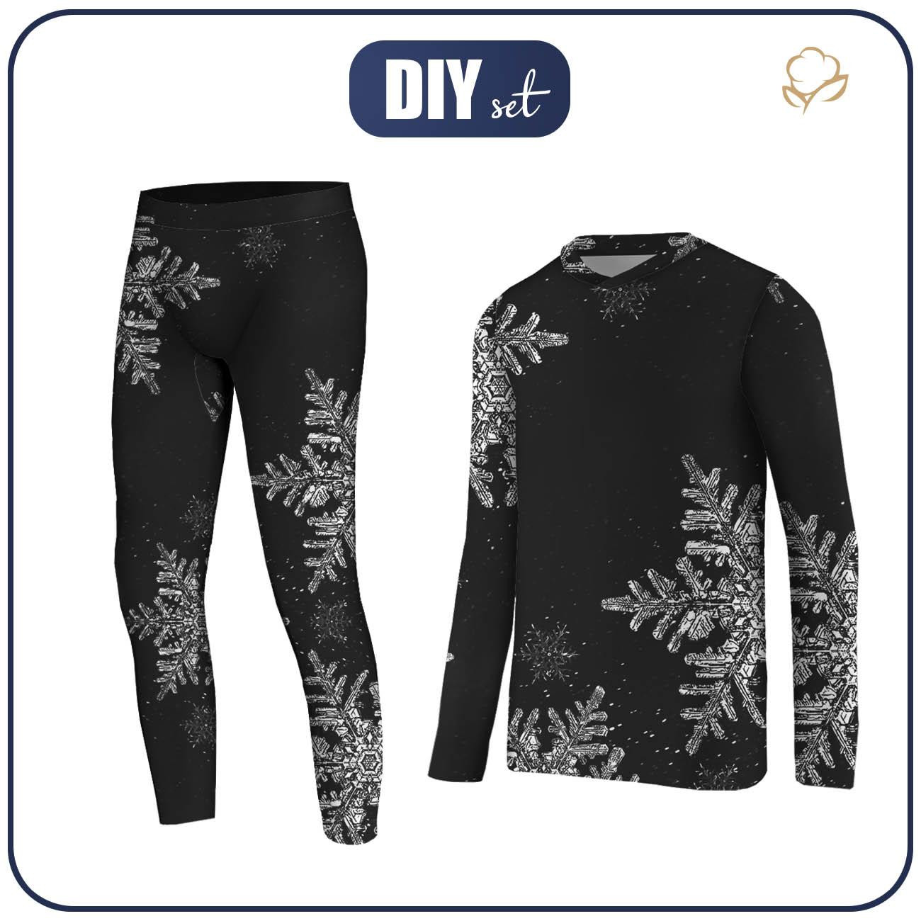 Thermo chlapecká sada (LUCAS) - CHALKY SNOWFLAKE - Sada šití