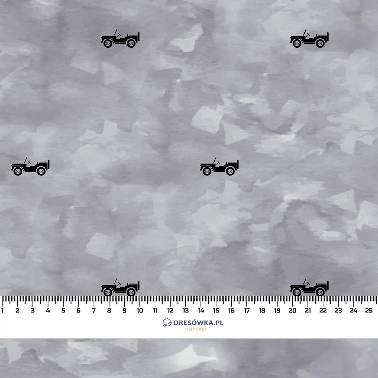 JEEPY (minimal) / KAMUFLÁŽ vz. 2 (šedý) - lycra 300g