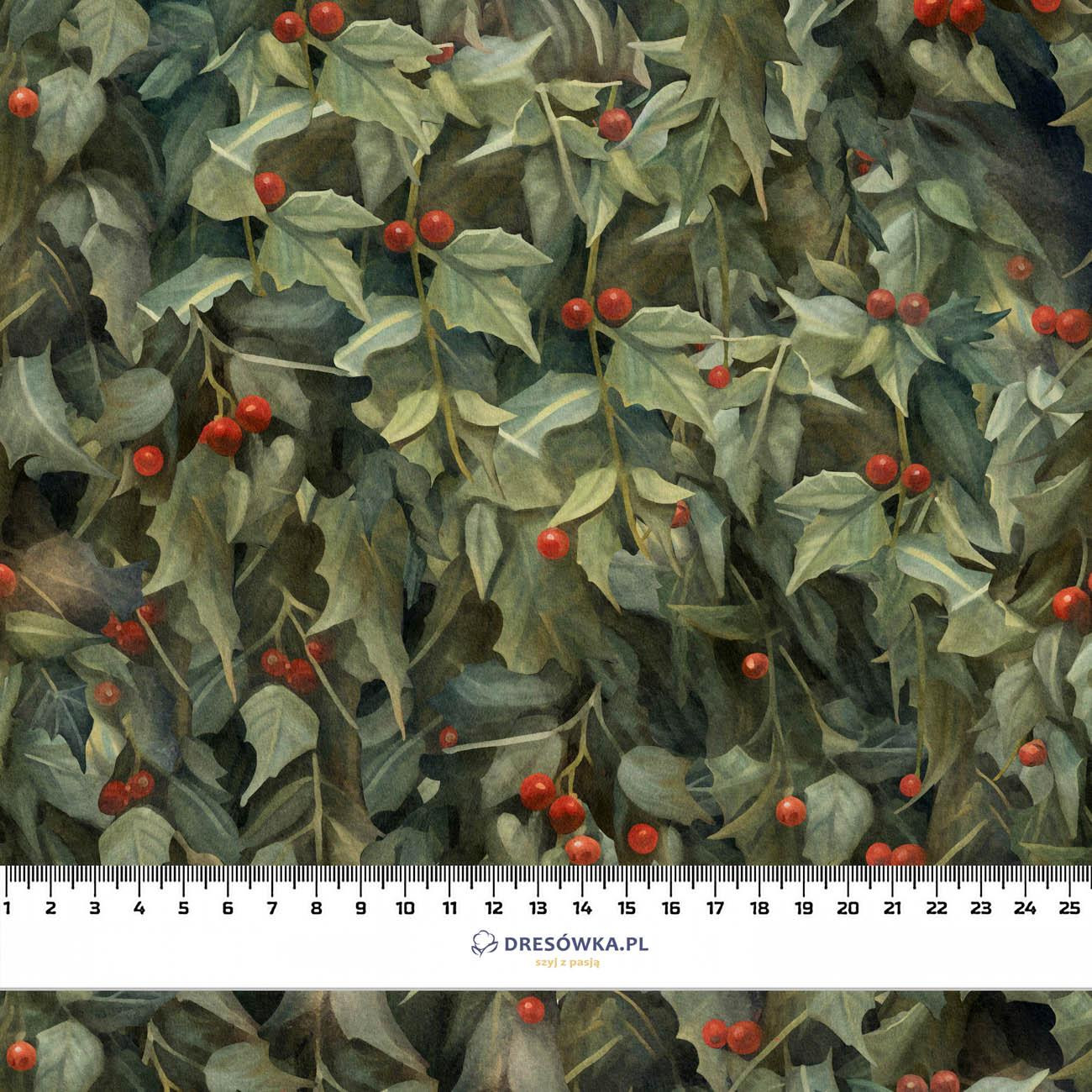 VINTAGE CHRISTMAS VZ. 7 - teplákovina počesaná s elastanem ITY