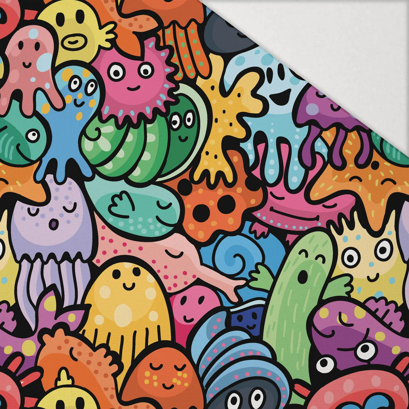 PŘÍŠERY - Hydrofobní česaná teplákovina