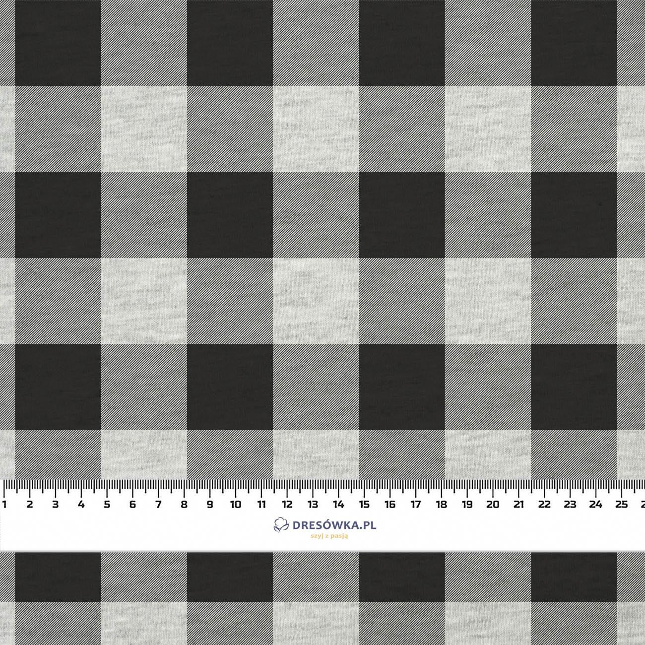 KOSTKA VICHY ČERNÁ / Melír světle šedý