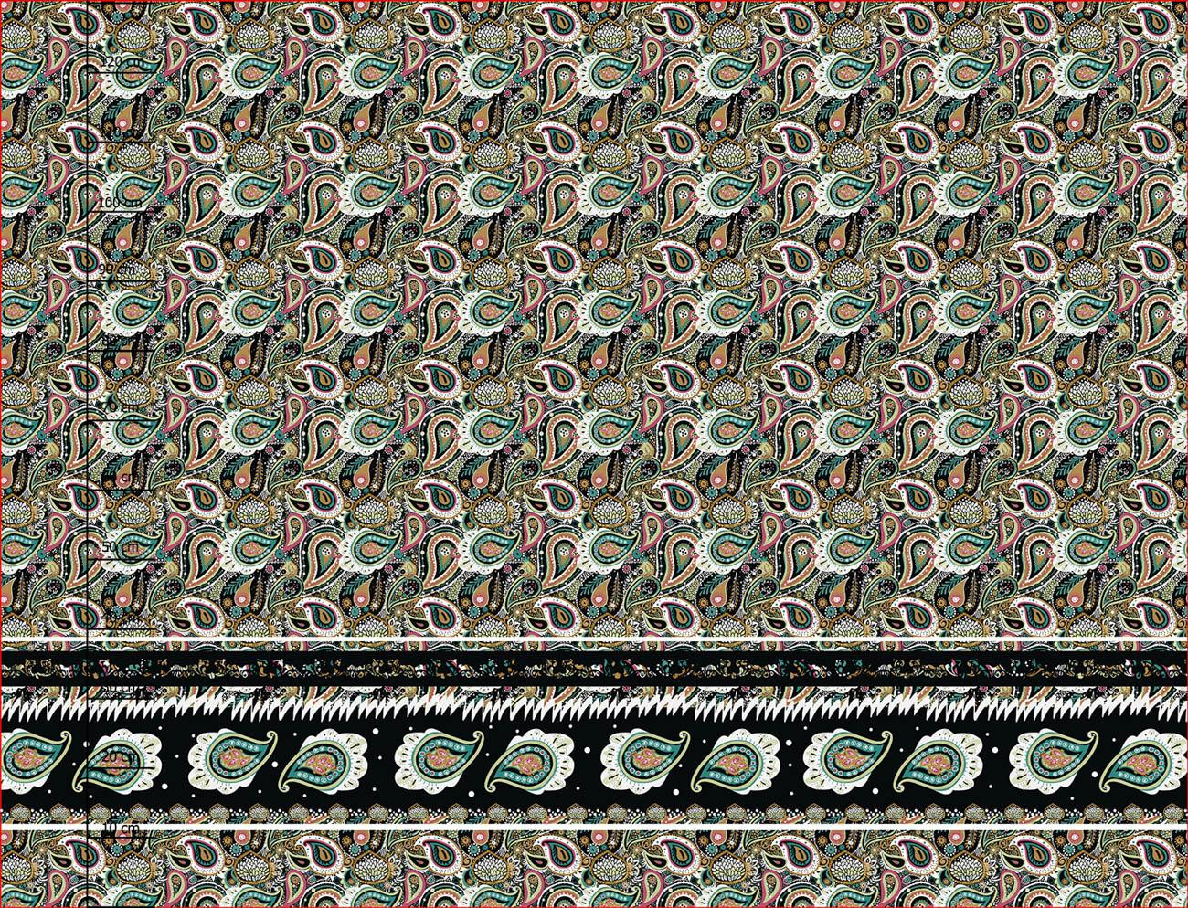 Paisley wz. 4 - panel úplet