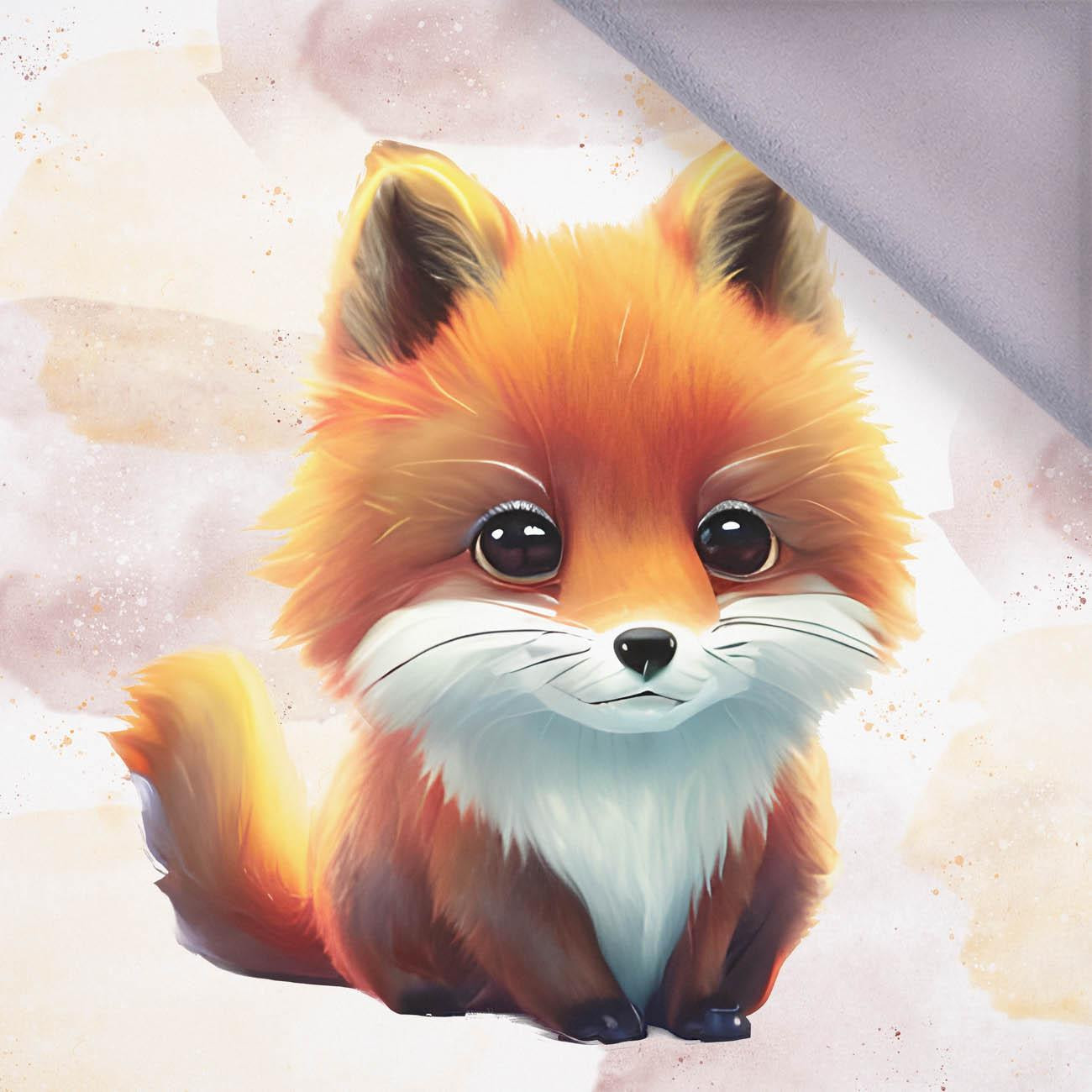 BABY FOX  - Panel (75cm x 80cm), softshell 