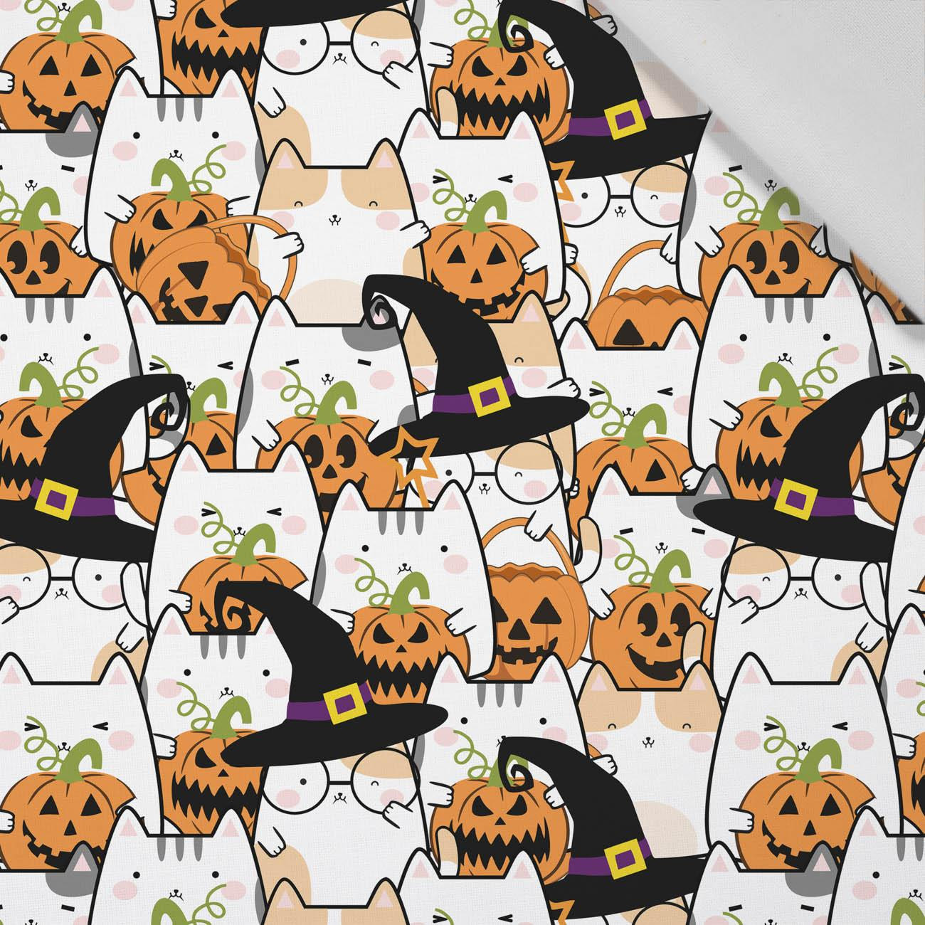HALLOWEEN CATS VZ. 1 - tkanina bawełniana
