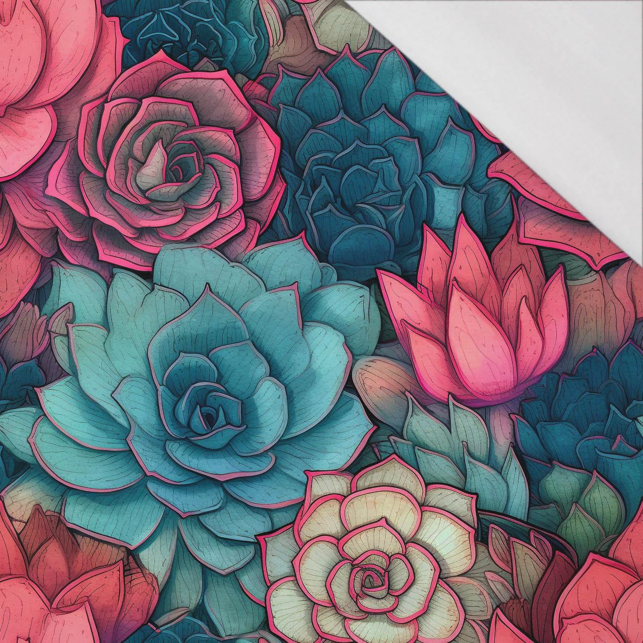 SUCCULENT PLANTS VZ. 6 - single jersey
