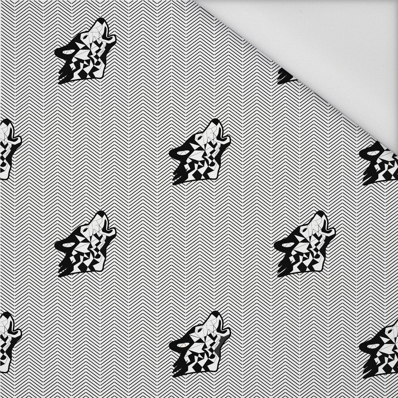 WOLF / NOČNÍ VOLÁNÍ / bílá - tkanina wodoodporna