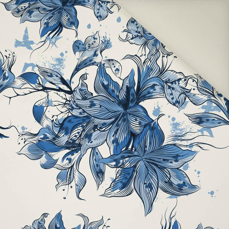 KWIAT WANILII (CLASSIC BLUE)- Potahový velur