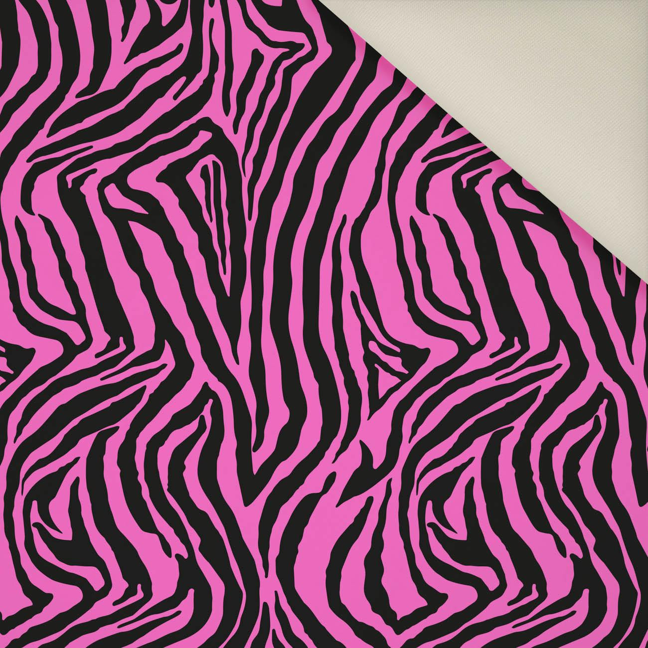 NEON ZEBRA VZ.1- Potahový velur