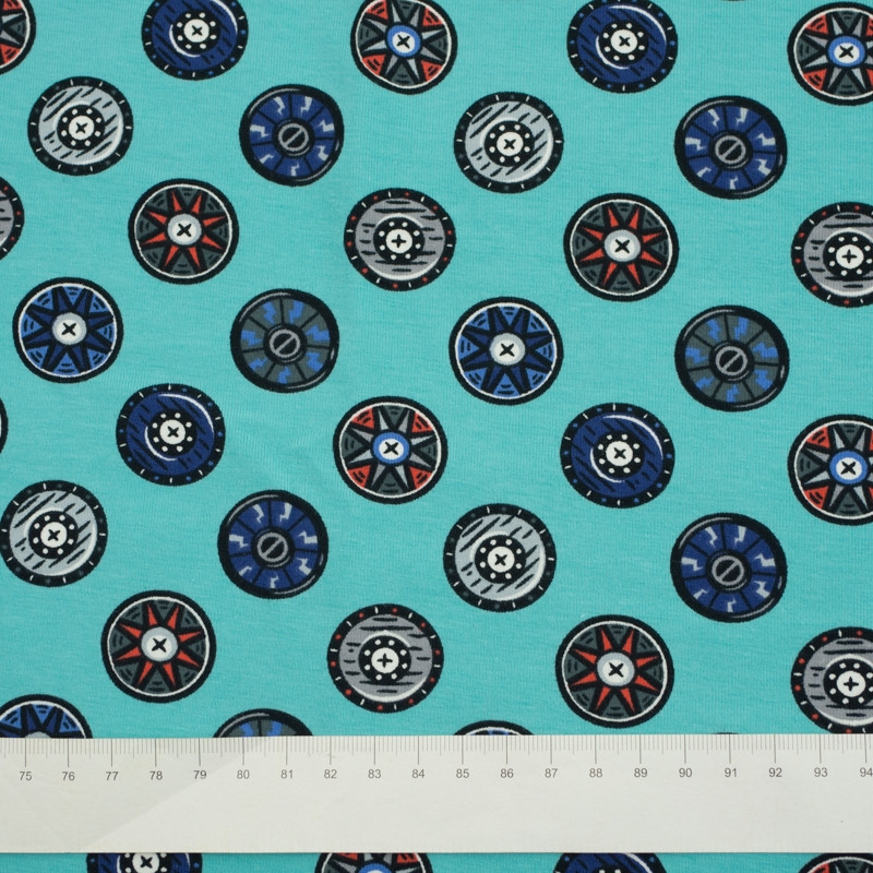 ŠTÍTY (VIKINGOVÉ) / aqua - Úplet TE210