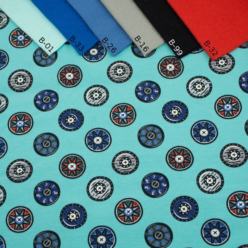 ŠTÍTY (VIKINGOVÉ) / aqua - Úplet TE210