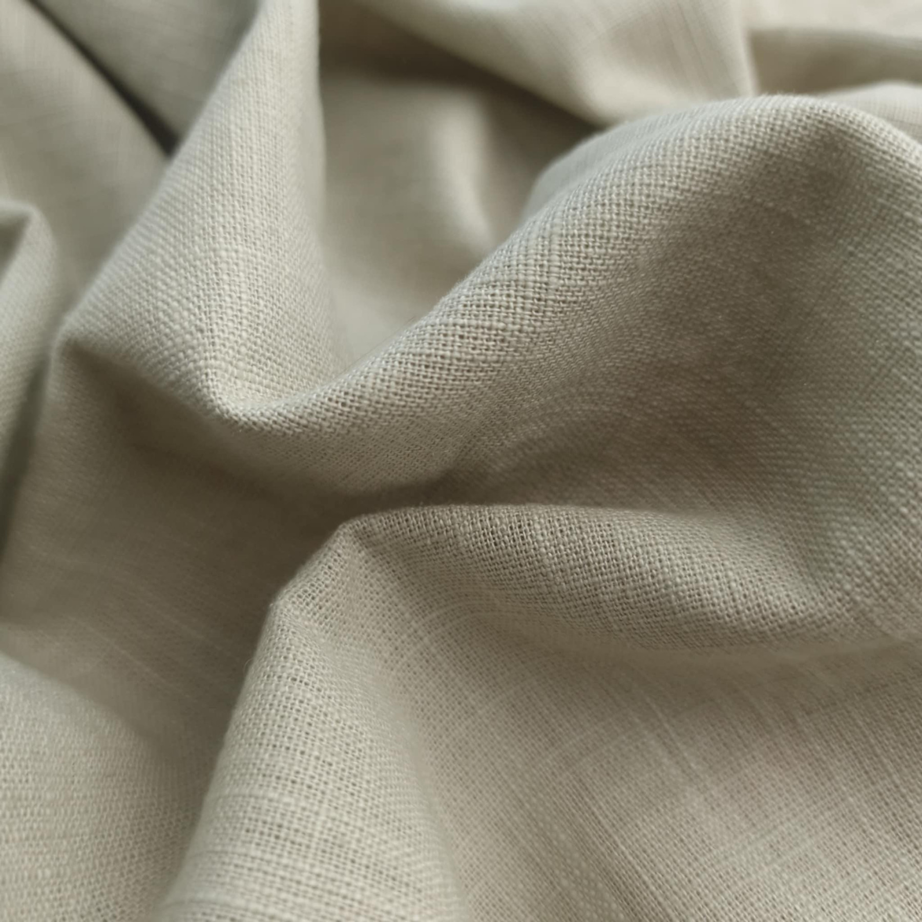 Ramie s bavlnou - KHAKI