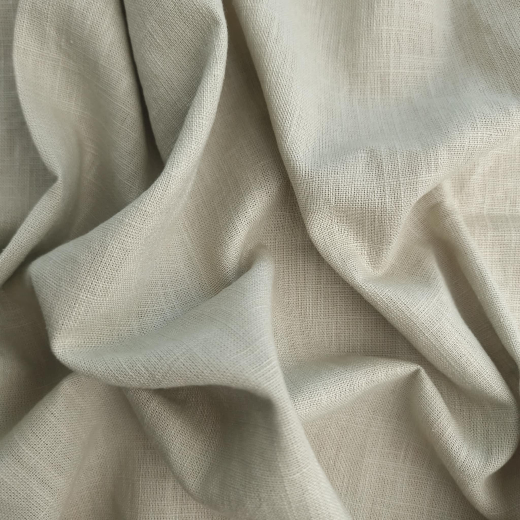 Ramie s bavlnou - KHAKI