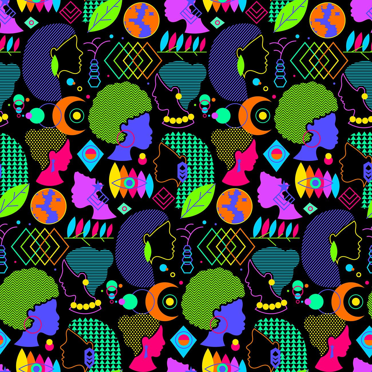 NEON WOMAN WZ.1  - tkanina wodoodporna