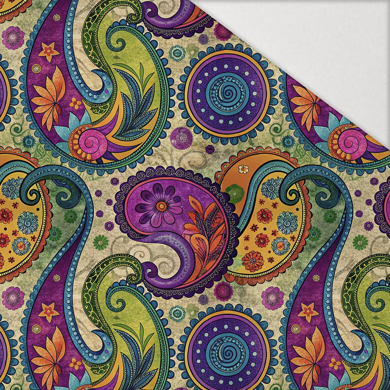 PAISLEY wz.18 - Hydrofobní česaná teplákovina