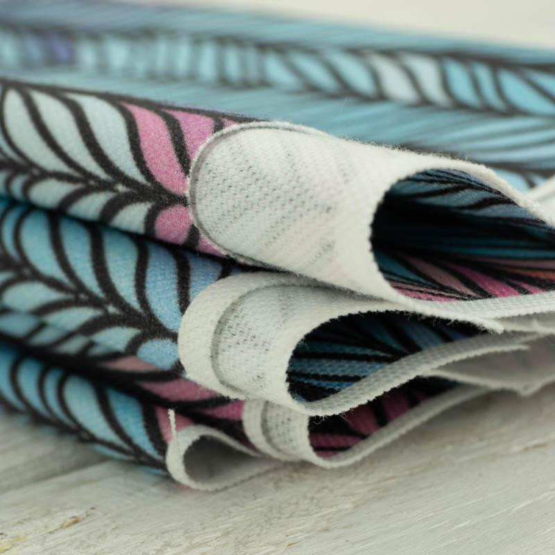 PLETENEC / duhová - tkanina HOME DECOR PREMIUM