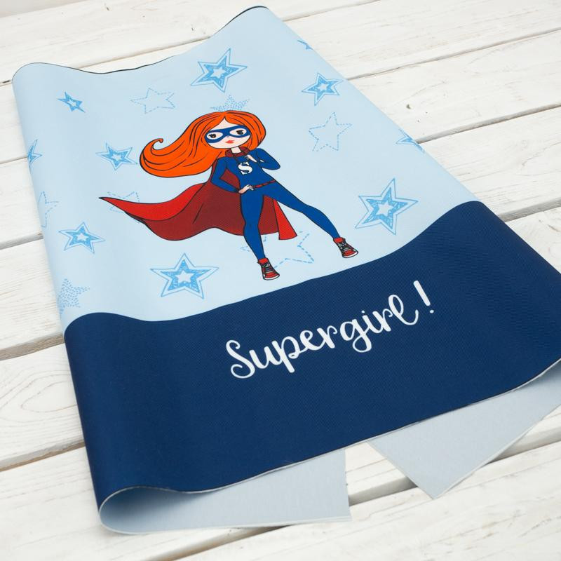 SUPER DÍVKA - panel tkanina voděodolná  EN