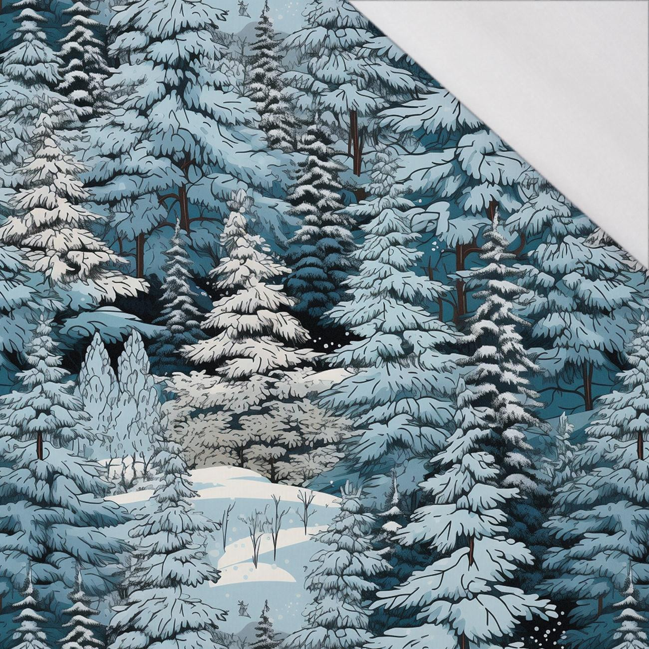 WINTER FOREST VZ. 6 - single jersey 