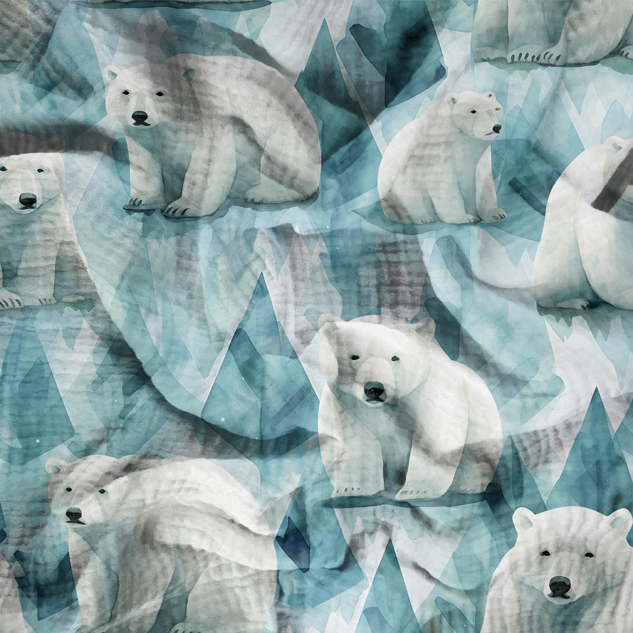 POLAR BEAR VZ. 2 - Mušelín bavlněný