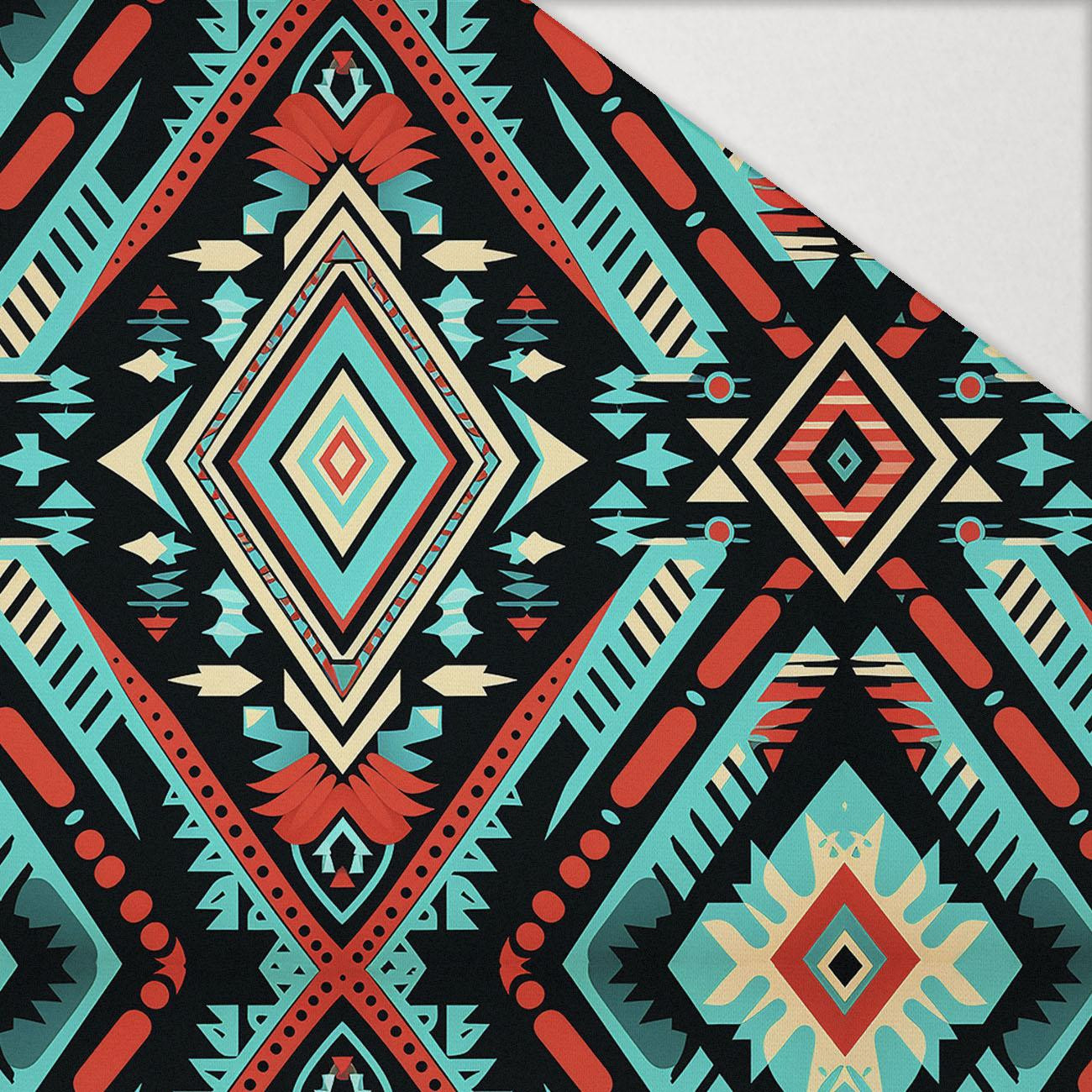 AROUND THE WORLD wz.2 - Hydrofobní česaná teplákovina